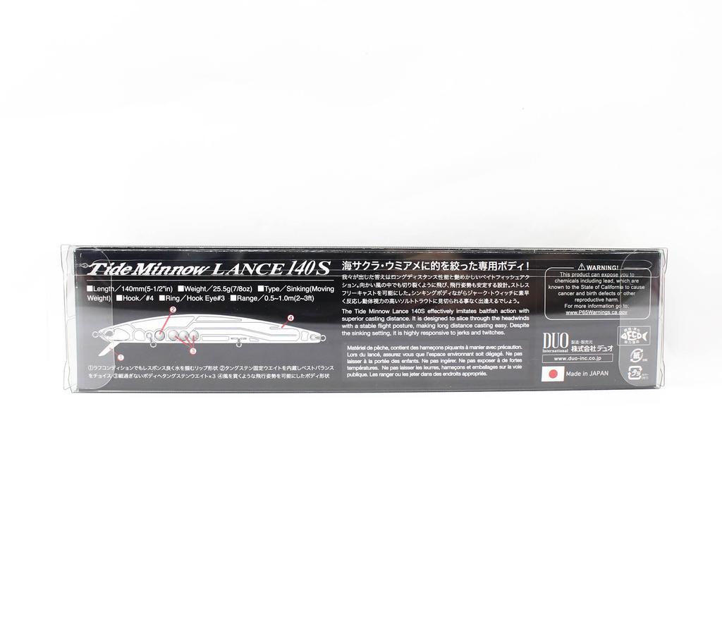 DUO Tide Minnow Lance 140S Sinking Köder ADA0014 (3684)