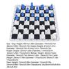 Chessmen with 1.89in King Plastic Chess Pieces with Chessboard for Adults Kids Party Supplies