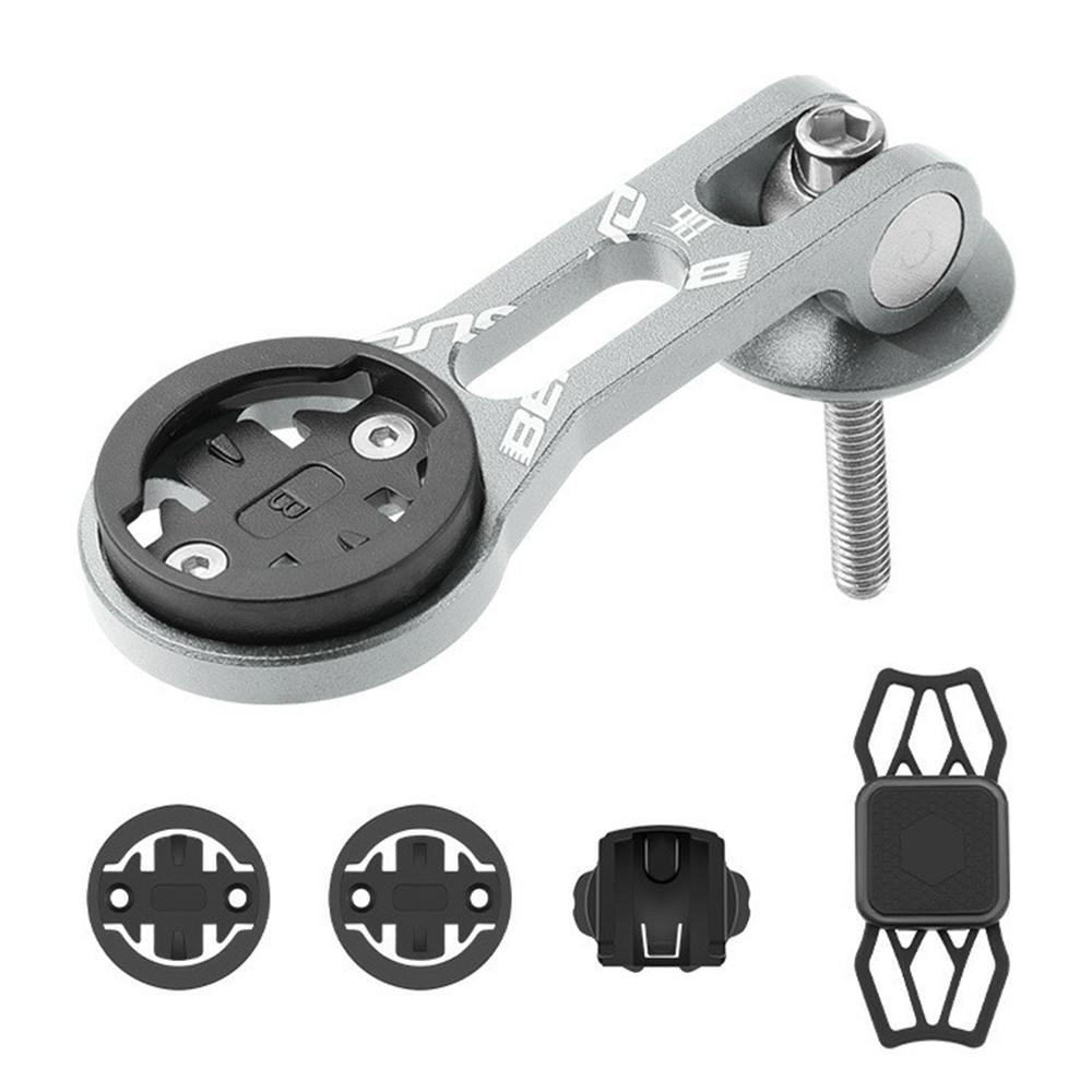 

BENGGUO BG-2117 Bicycle Computer Holder Aluminum Alloy Bike Stem Speedometer Phone Extension Bracket C
