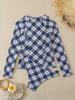 Women's European and American Long-Sleeve Tummy-Control Quick-Dry Diving and Surfing Two-Piece Swimsuit