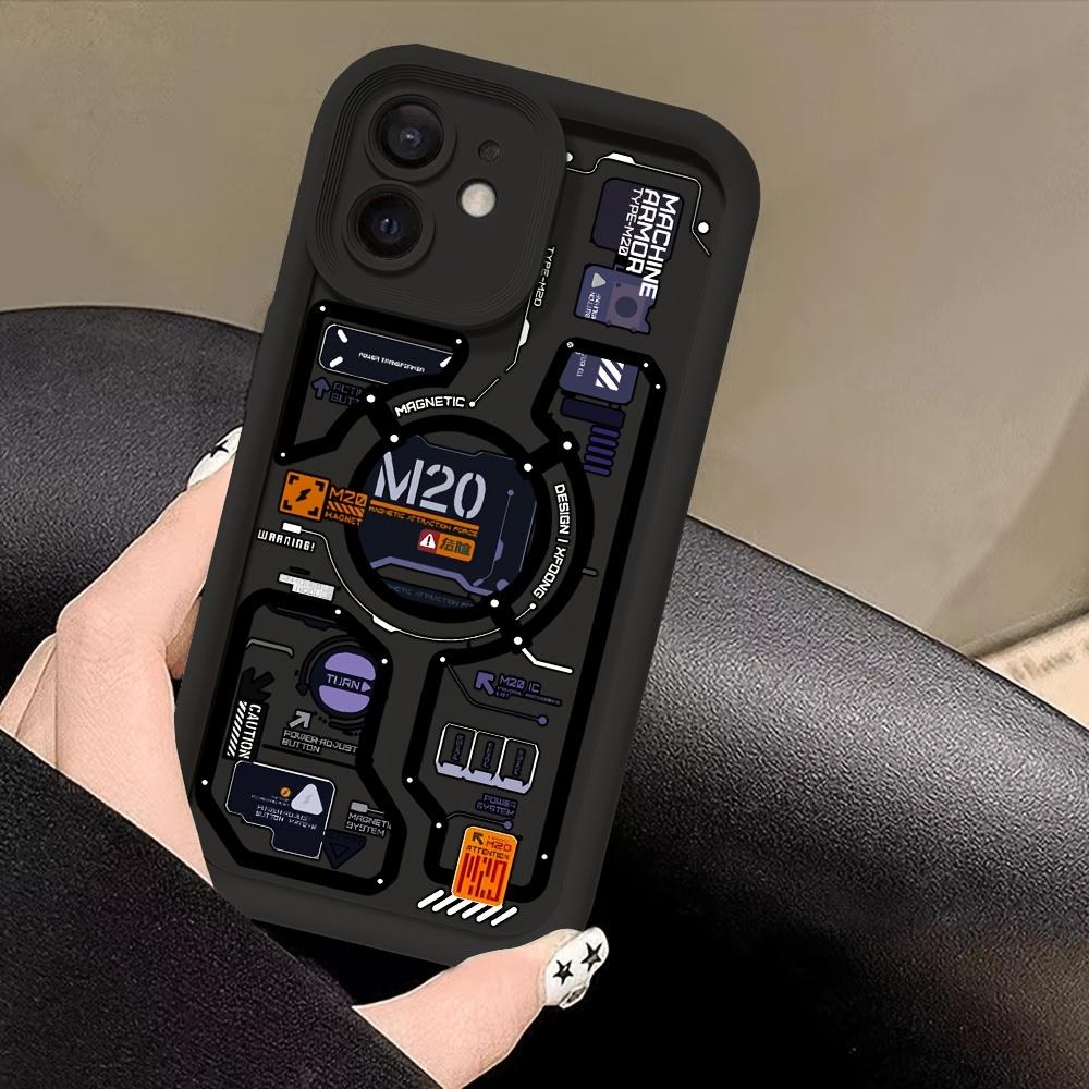 Kreative Leiterplattenmuster-Handyhülle geeignet für iPhone 17 16 15 14 13 12 11 Pro/Max/Plus sturzsicher und stoßfest