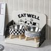 Pet Feeding Table For Cats And Dogs, Prevents Food Spills, Easy To Assemble And Clean, And Prevents Tipping Over.