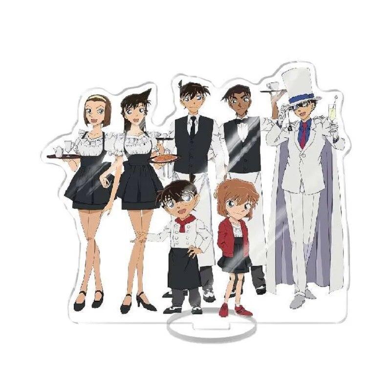 Detektiv Conan Anime Figur Acryl Modelle Jimmy Kudo Rachel Moore Anime Figur Figuren Stand Modelle Acryl Ornamente Spielzeug