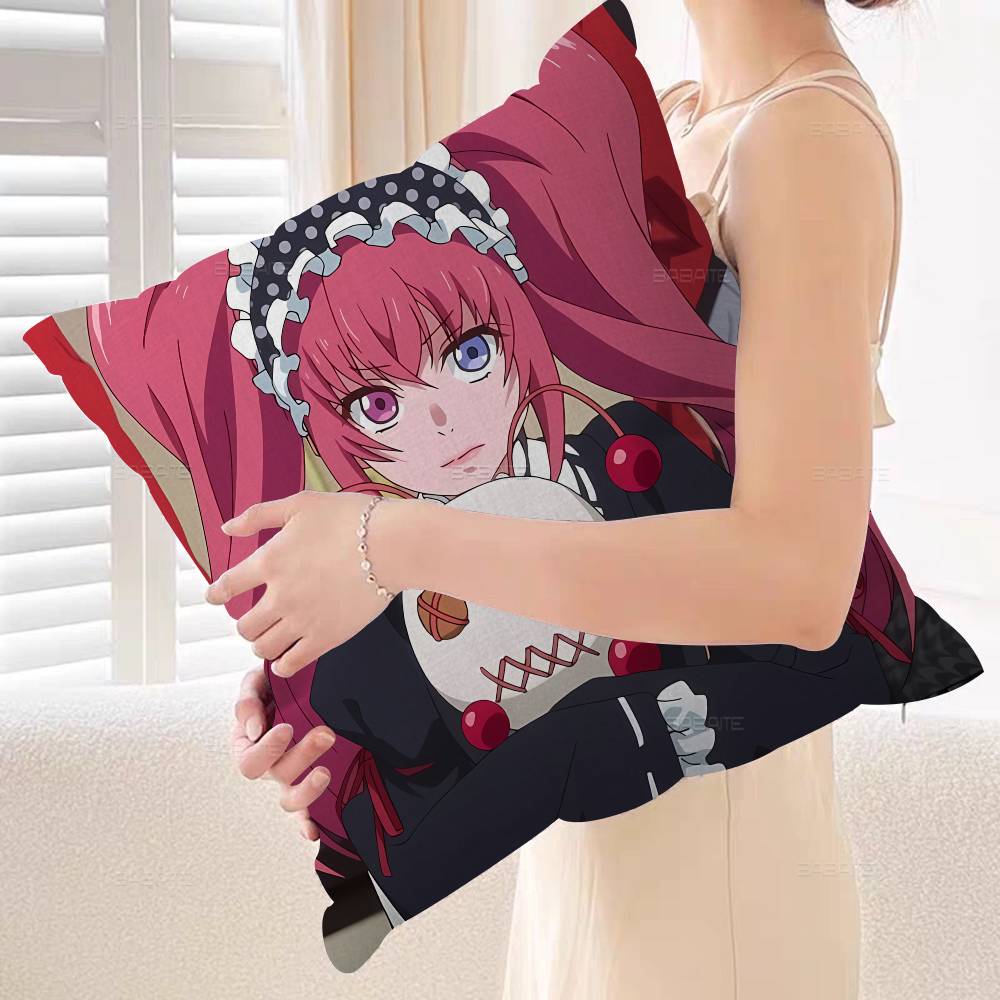 Anime Kakegurui Pillow Cover Sofa Cushion Cover Home Room Decoration Children Gift