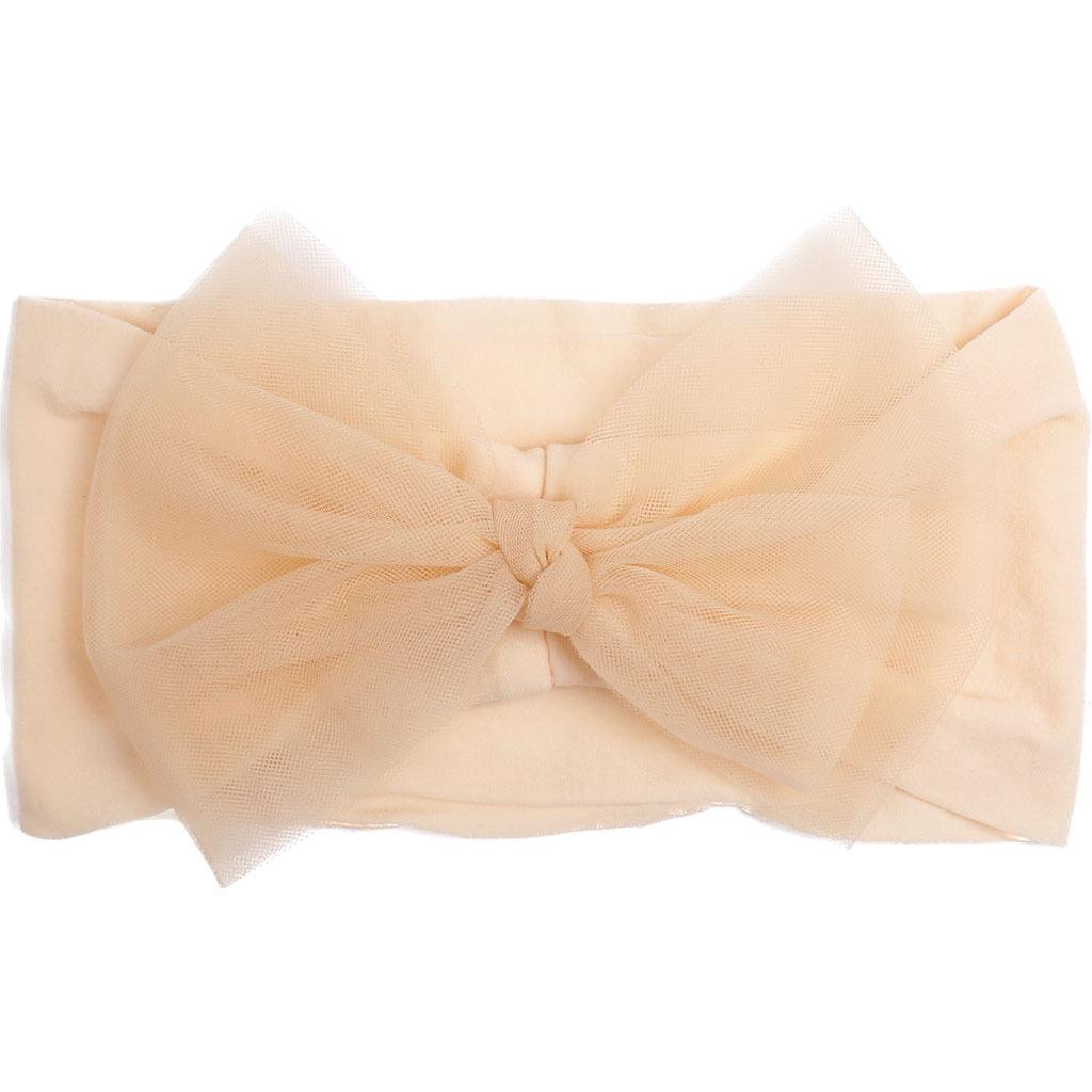 Baby Hair Accessories Headband Baby Newborn Mesh Bow Baby Girl Headband