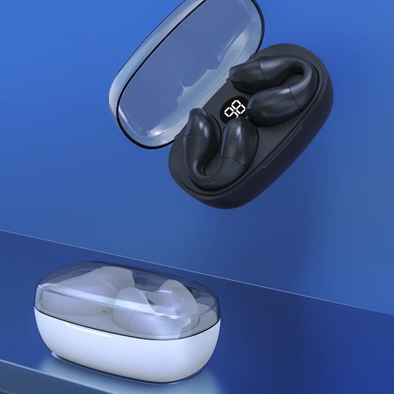 PINMEI True Wireless Ear Clip Sport Bluetooth Earbuds