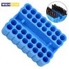 2pcs Bit Holder 32 Holes Bit Hex Shank Organiser Screwdriver Bit Holder Drill For Storage For 6.35MM Shank Storage Box