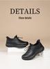 Red Dragonfly Men's Genuine Leather Anti-Slip Waterproof Casual Shoes