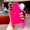 Funda Suave de TPU con Correa de Cadena para Samsung Galaxy S26 S25 S24 S23 S22 S21 Ultra Plus FE S26Ultr S 26 A56 A55 A54 A15 A16 5G