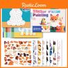 Early Education 3d Sticker Puzzle With Fine Motor Skills For Parent Child Activity