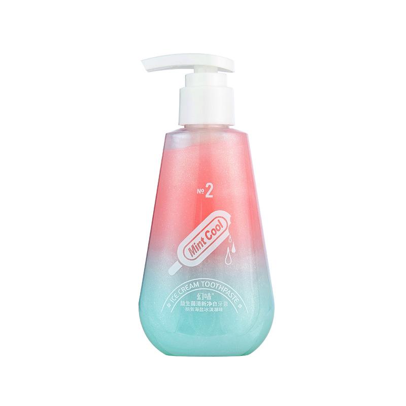 

Прессовая зубная паста для освежения дыхания и отбеливания зубов. синий