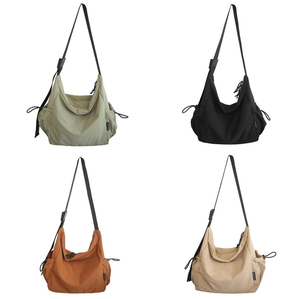 Mens Nylon Casual Shoulder Bag With Breathable Material For Daily Use
