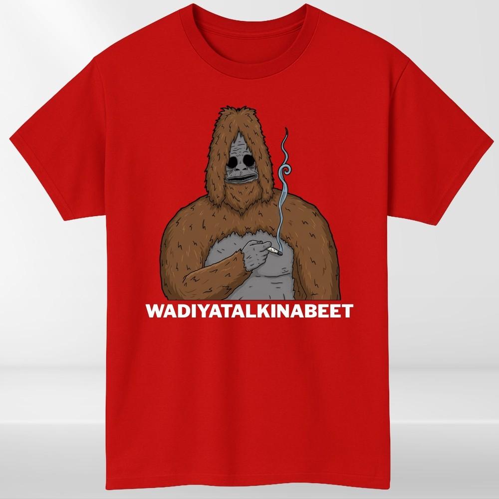 Sassy The Sasquatch Smoke Big Lez Cool Unisex TShirt S