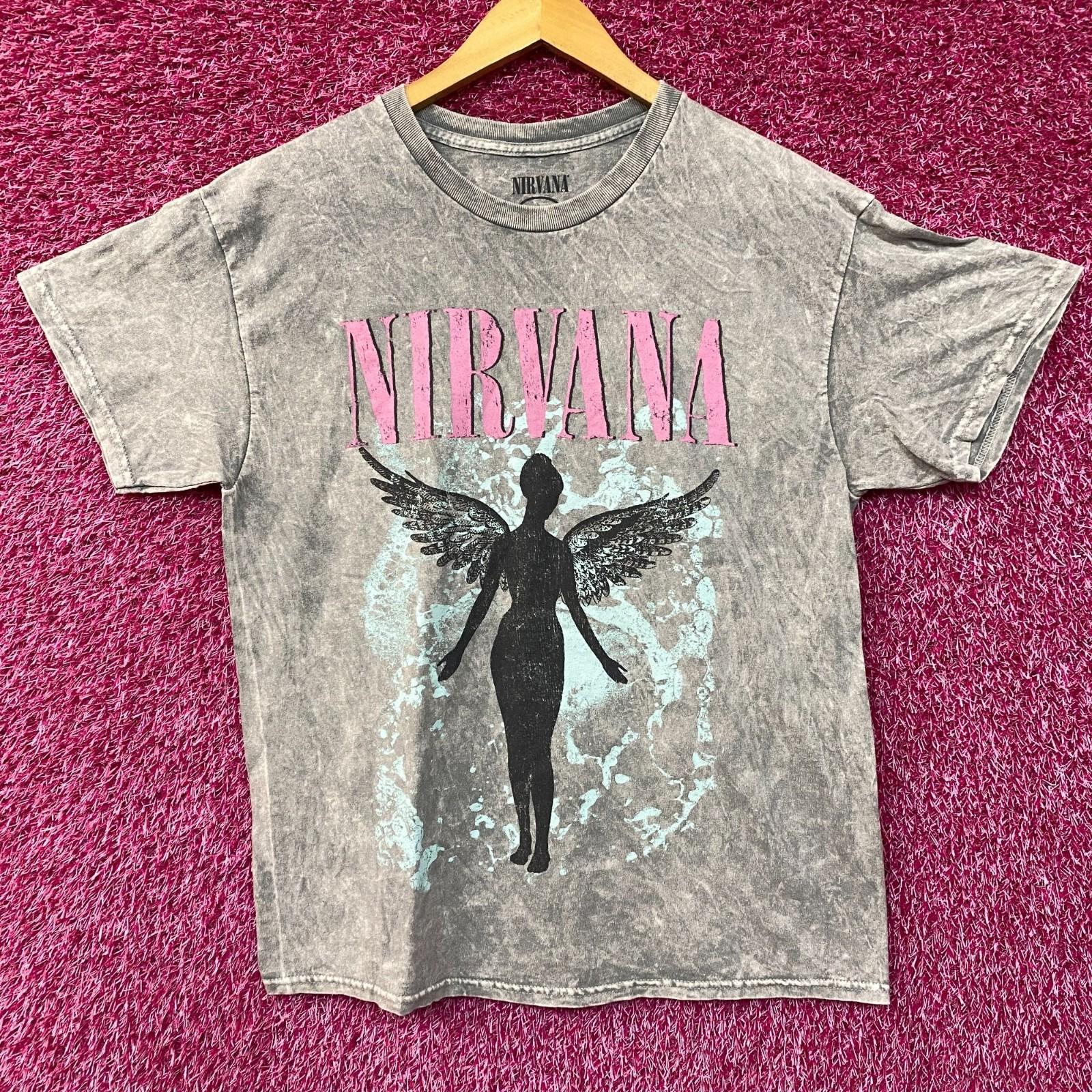 Nirvana In Utero Album Art T-Shirt Large M