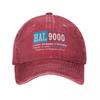 Worn Men Women Baseball Caps 2001: A Space Odysseys Distressed Cotton Caps Hat Vintage Snapback Cap