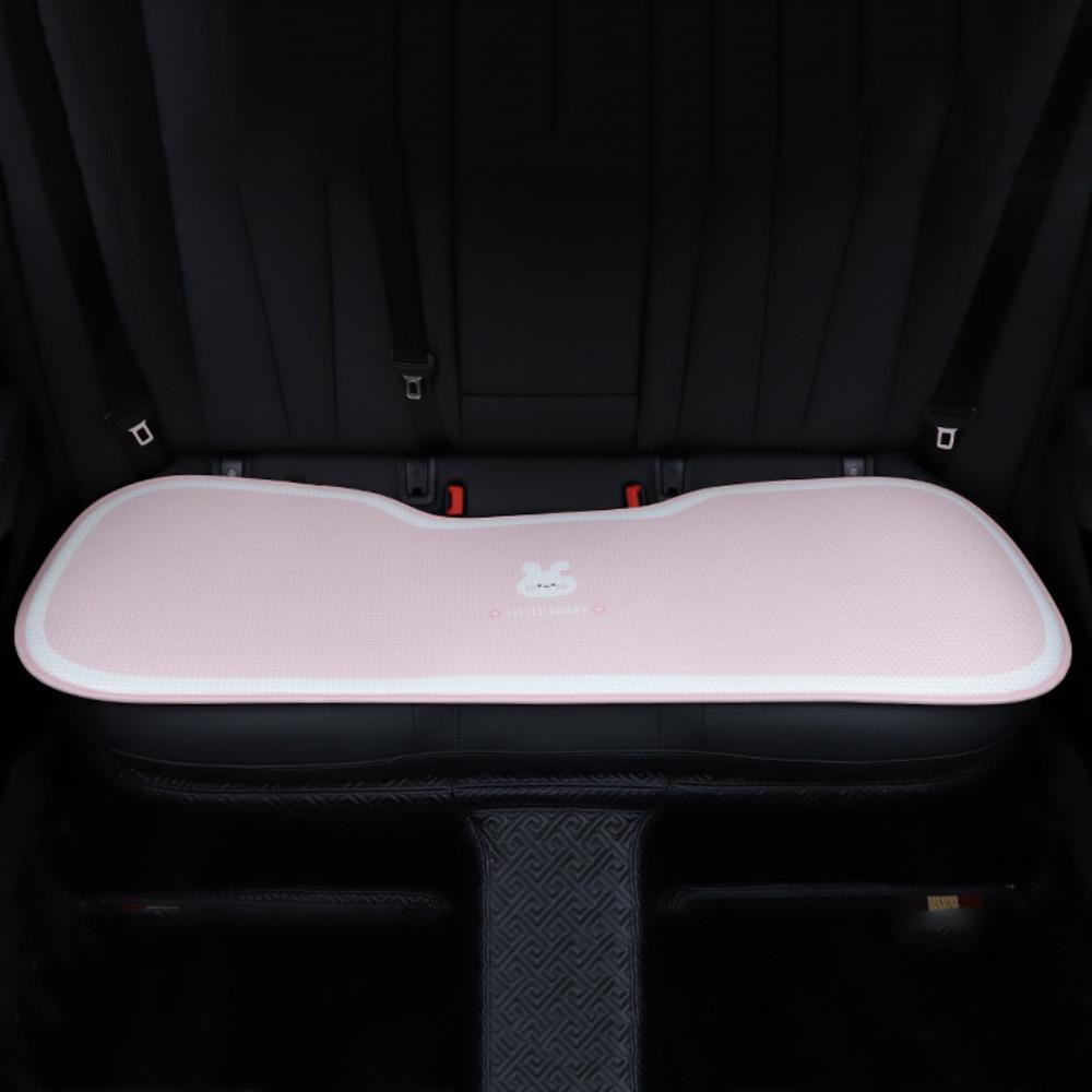 Protector Mat Cartoon Bear Car Seat Cushion Car Ice Silk Cushion  Car Interior Supplies