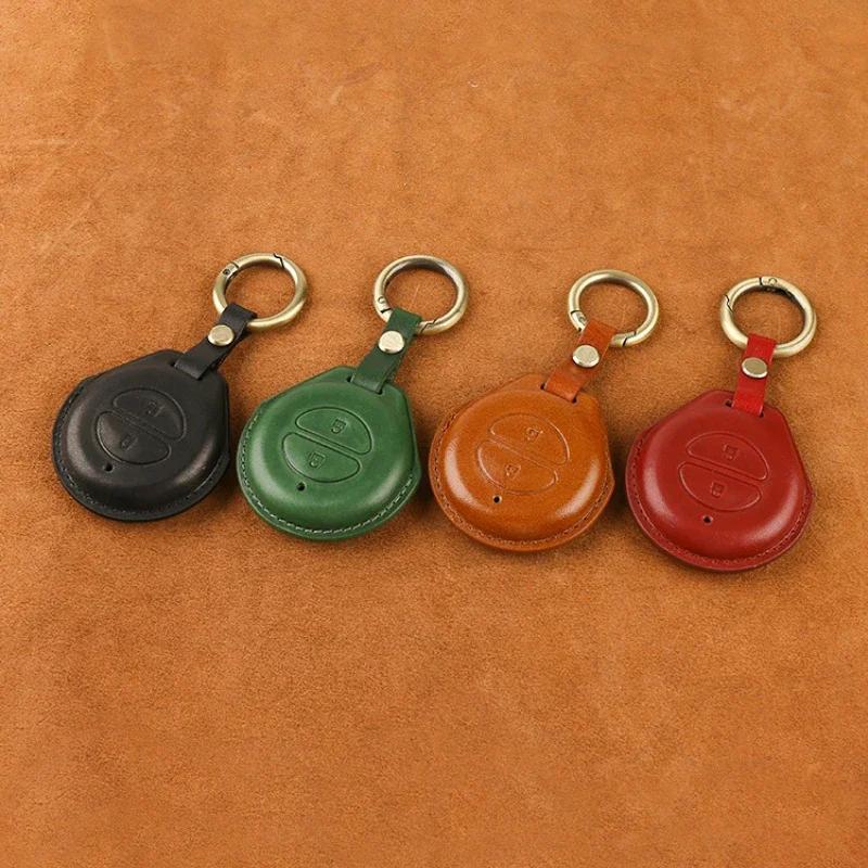 For Indian Motorcycle Leather Key Cover Chief Black Horse Roadmaster Car Key Modification Decoration Protective Case