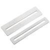 2x Metal Guitar Fingerboard Guards Fretboard Protector Tool Fretboard Protector