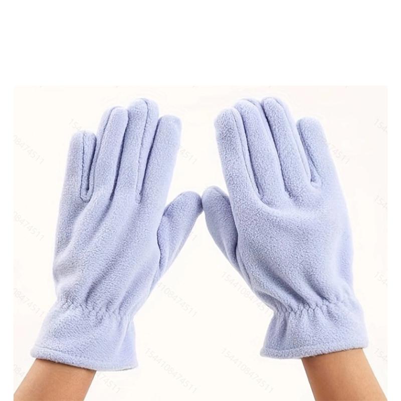 Winter Warm Gloves Women Men Polar Fleece Gloves Cold Resistance Wind Waterproof Warm Outdoor Running Cycling Skiing Mittens
