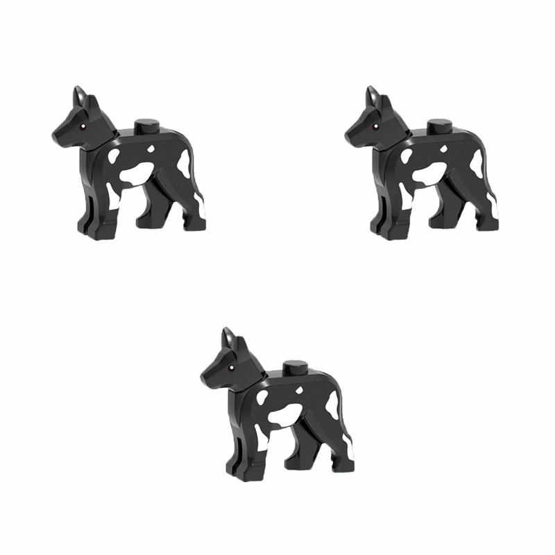 MOC Bricks Toys Model Farm Building blocks Cattle Horse Carriage Transport Vegetable Garden Flower Plant Friut Field Tree Animal