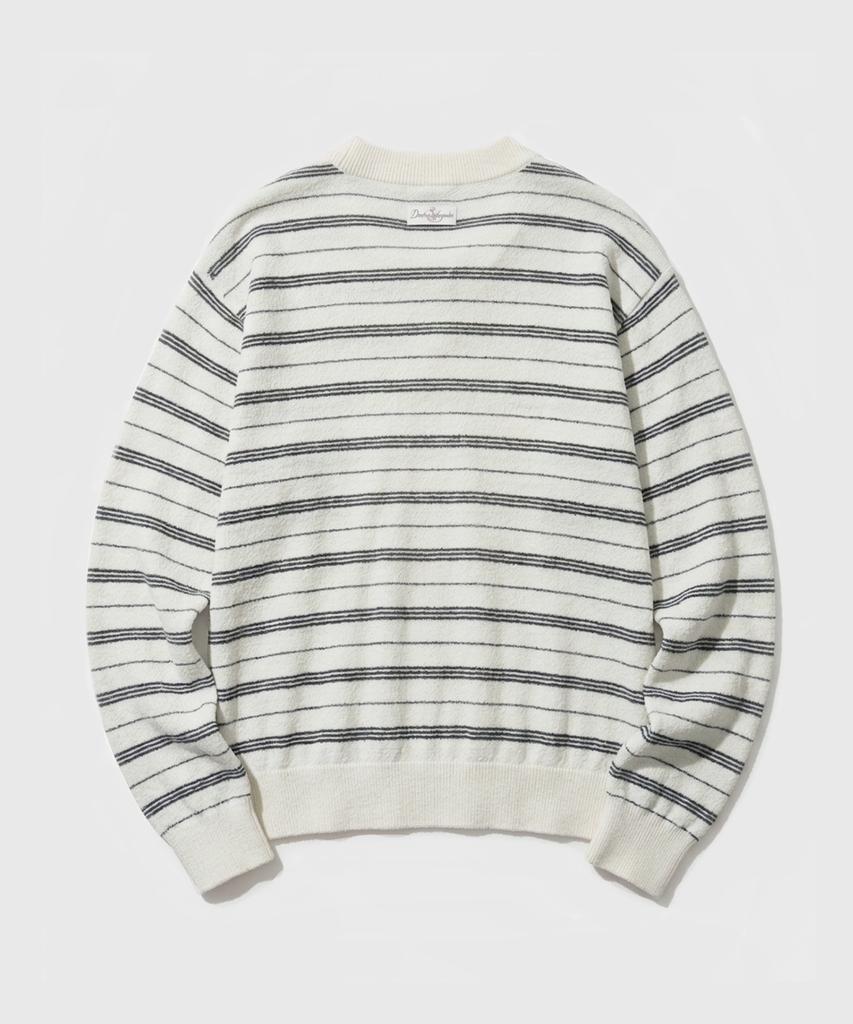 Lmood Sailor Boucle Pk Pullover Knit Stripe