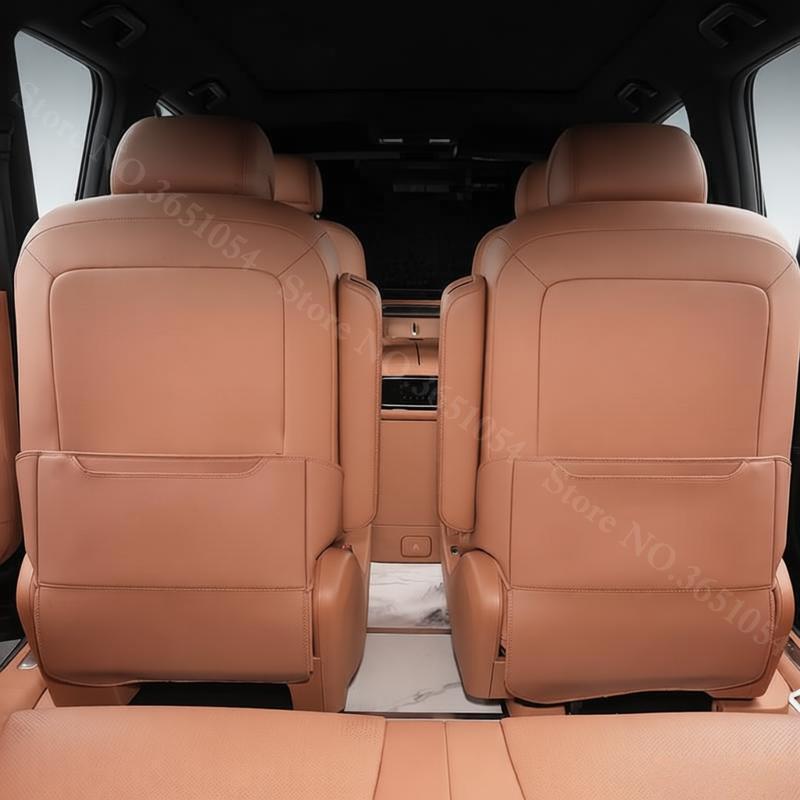 For Leapmotor D19 2026 2027 Car Rear Anti-kick Pad Special Seat Back Protection Cover Leather Anti-dirt Mat Interior Accessories