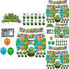 My Singing Monsters Birthday Party Decorations Set Colorful Balloons Paper Banners And Cake Toppers