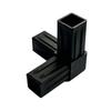 Multifunctionele 20x20mm Vierkante Buis Adapter Connector Accessoires Aluminiumlegering Elleboog Pijp Fitting Eenvoudig te Installeren