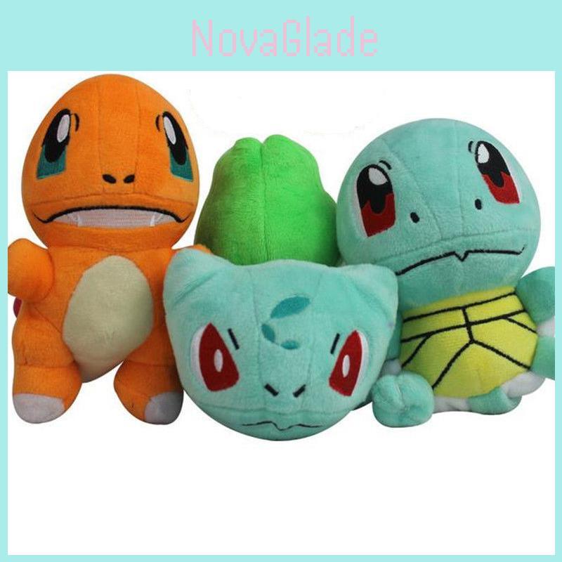 Pokemon Snorlax Squirtle Collectible Soft Stuffed Plush Toy High Quality Gift For Pokemon Fans Great As A Pillow