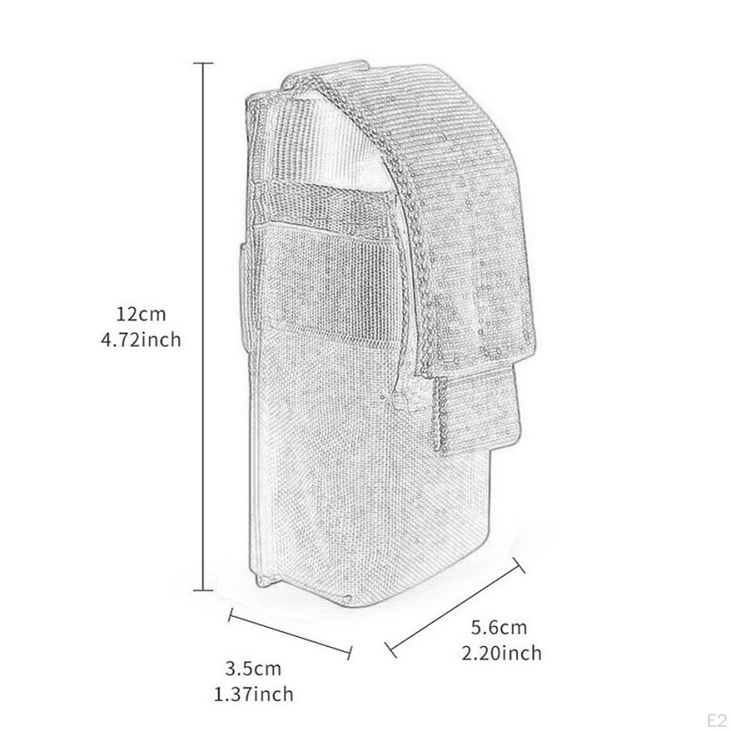 Flashlight Pouch Multipurpose Nylon Organizer Bag Portable Holder