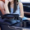 Uchwyt na kubek Tacka Regulowany Stolik samochodowy z przegródką na telefon Organizer samochodowy Wnętrze samochodu