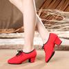 Lateinamerikanische Tanzschuhe für Damen und Kinder, Standardtänze, Tango, Modern Dance, Salsa, Trainingsschuhe für Herren, 3,5/5 cm Absatz