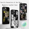 Kento Nanami cool man fashion design Phone Case For iPhone 16 15 14 13 12 11 Plus Pro Max  High-end Luxury Magsafe Sheepskin