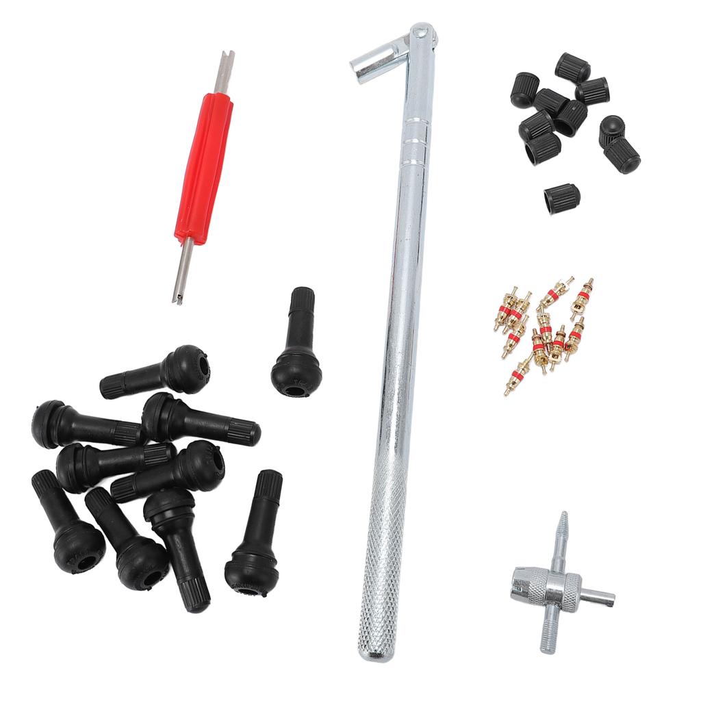 Valve Core Valve Nozzle Installation Tool Kit Rustproof Automotive Repair Tools for Cycles