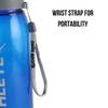 Unzerbrechliche, auslaufsichere Trinkflaschen mit Klappverschluss für Fitnessstudio, Reisen, Zuhause | 800 ml, BPA-frei, 2er-Set | Langlebiger Kunststoff, Gefriersicher, Stilvolles klares Design