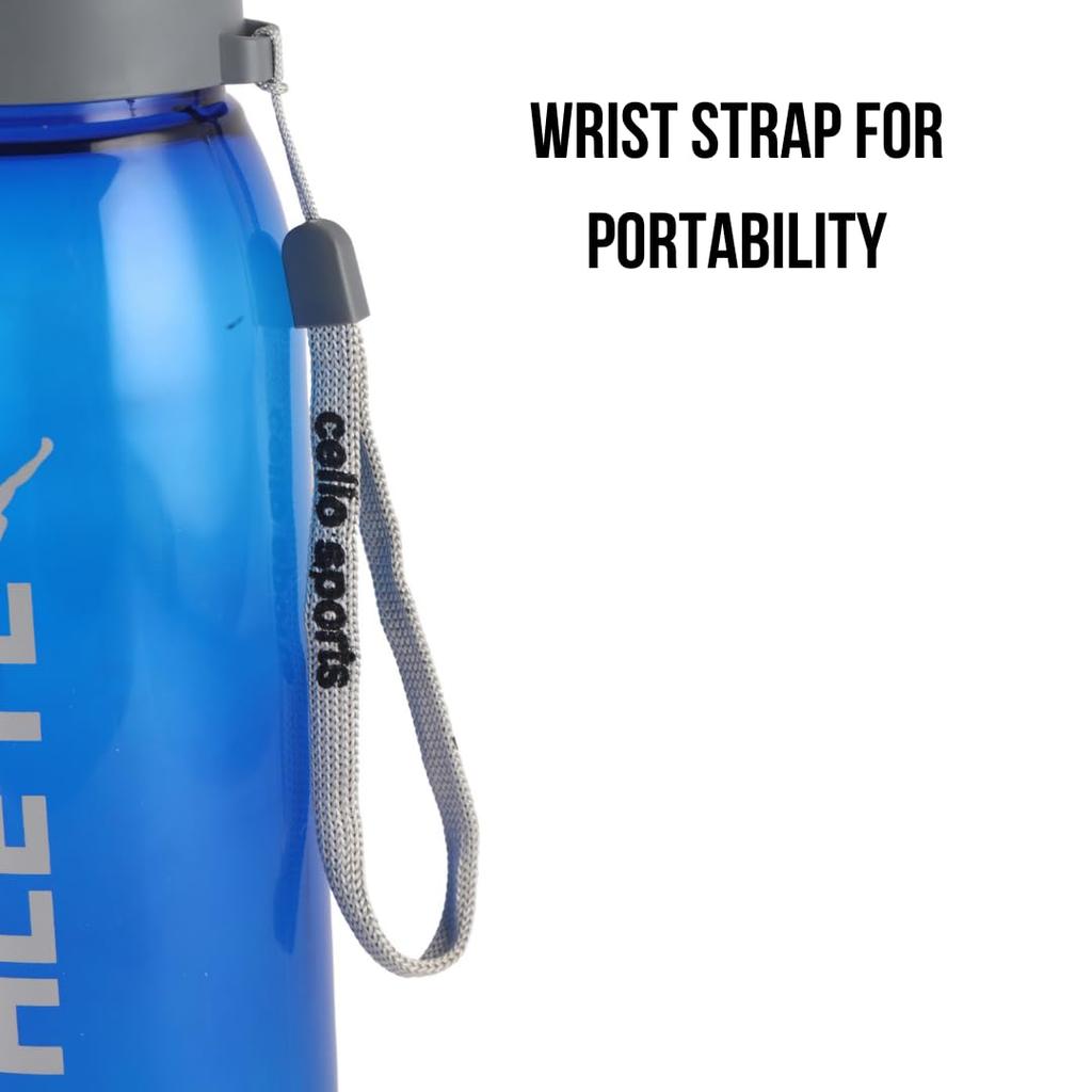 Unzerbrechliche, auslaufsichere Trinkflaschen mit Klappverschluss für Fitnessstudio, Reisen, Zuhause | 800 ml, BPA-frei, 2er-Set | Langlebiger Kunststoff, Gefriersicher, Stilvolles klares Design