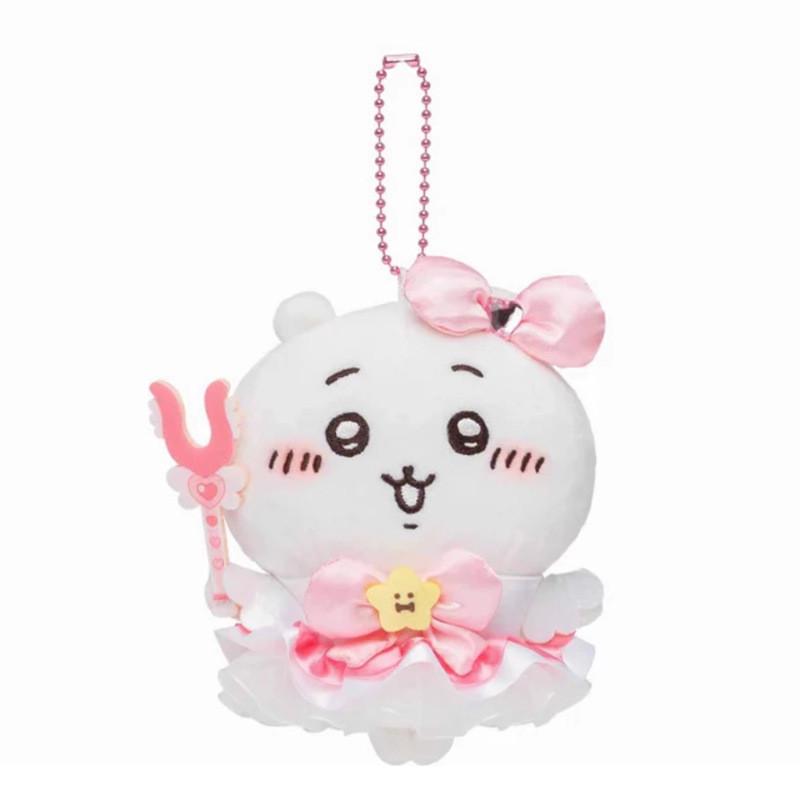 Usagi Chiikawa Hachiware Momong Magical Girl Dress Upplush Toy Pendant Keychain