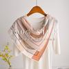 [Flower dill fireworks pattern] 111% mulberry silk silk scarf 1116 spring new Korean version fashion blockbuster silk square scarf