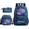Backpack cute student schoolbag pink schoolbag couple backpack heat transfer printing backpack