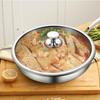 Non Stick Frying Pans Cooking Steak Skillet Non-Stick Even-Heating Cookware Pot Stove Frying Pan With Lid For Kitchen Cooking