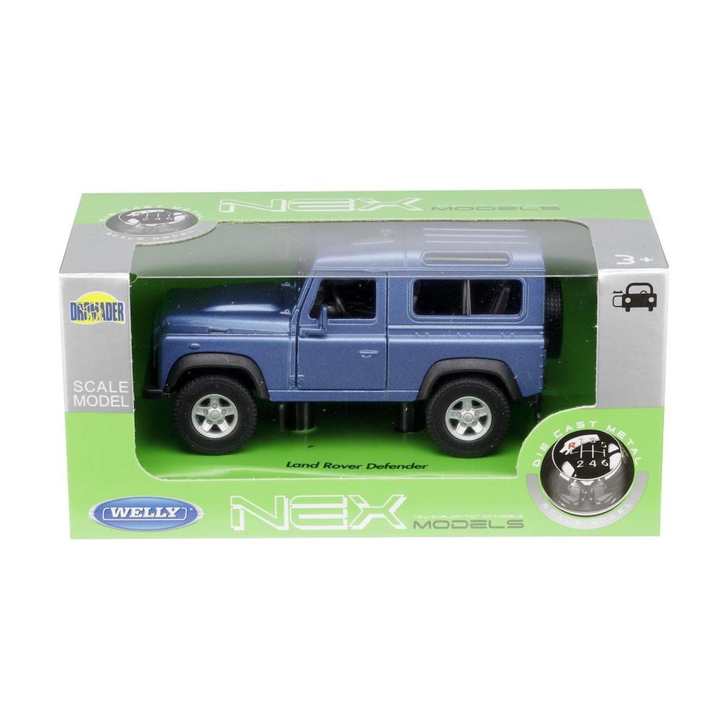 Model 1:34, Land Rover Defender, niebieski