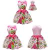 The Grinch Girl Dress With Cartoon Pattern For Kids Girls Ages 3 To 8