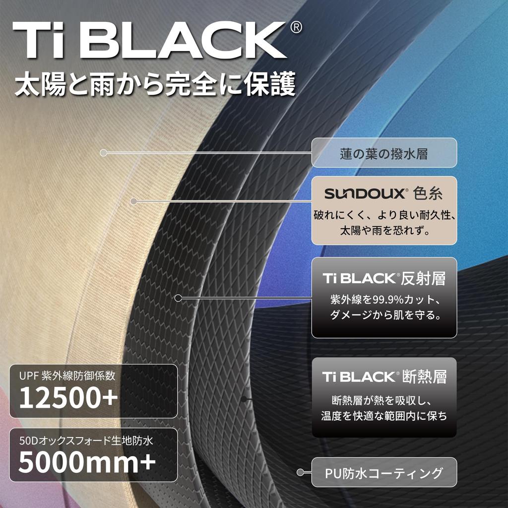 Naturehike Direct Store Tent Tarp Light Blocking UV Protection Heat Blocking Waterproof Easy To Set Up TPU Door Mesh Window Ti BLACK Material Camping