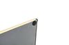 Square Dining Table UV Panel Marble Look Metal Frame Modern