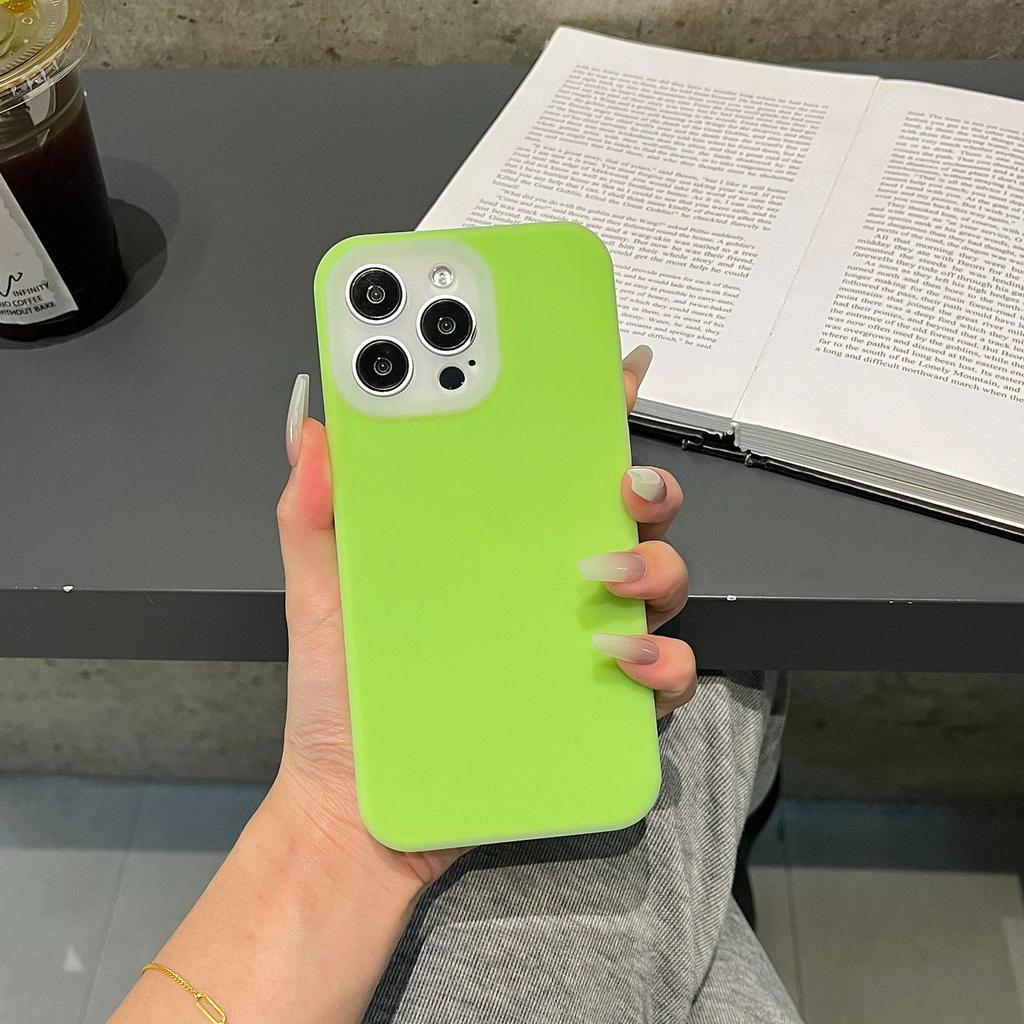 Applicable To Apple 16 Mobile Phone Case Dopamine Jelly IPhone 15 Liquid Silicone 14 Lens Anti Fall Protection Case 13