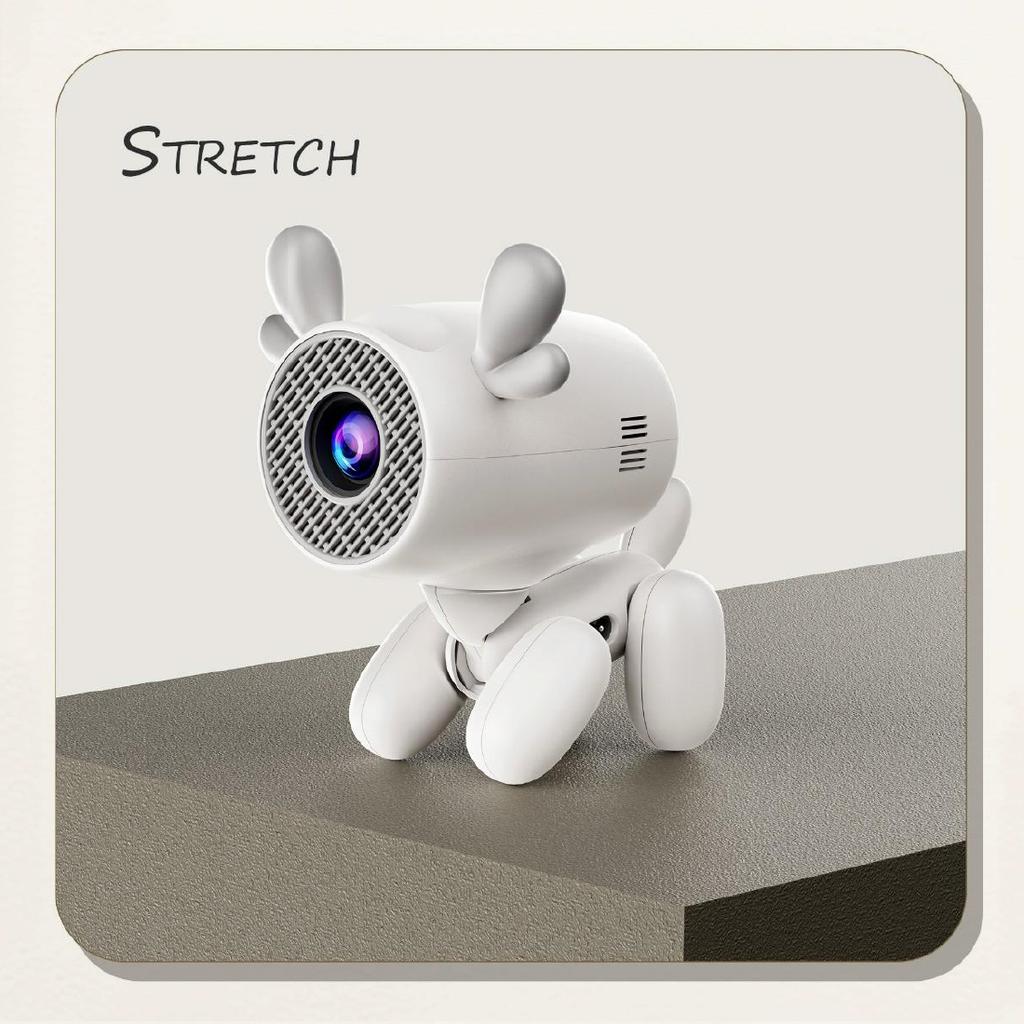 Projektor Jy320li Amlogic T950s Projektor s vysokým rozlišením Bezdrátový Wi-fi 6 Přenosný Venkovní Kemping Domácí Projektor