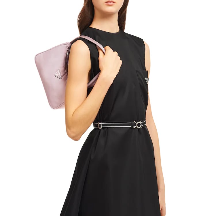 Prada Re Edition Fabric Shoulder Bag, Handbag, Shoulder Bag Women's Pink 1NE515-RDH0-F0E18