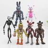 6 ks Pět nocí u Freddyho Akční figurka FNAF Toy Bonnie Foxy
