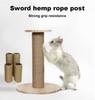 Cat Scratching Post for Cat Tree DIY Cat Climbing Frame Replacement Post Kitten Toy Sisal Rope for Small Animals Indoor Playing