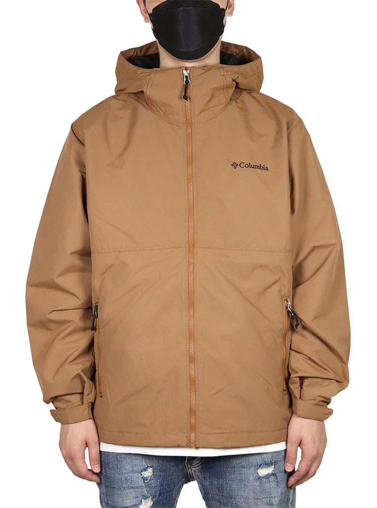 Columbia Brown Size 189 Men s Jacket, L,